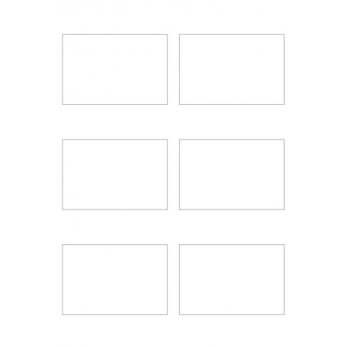 قالب  اكريلك لطباعه قياس 6*9 سم  6 ملل 