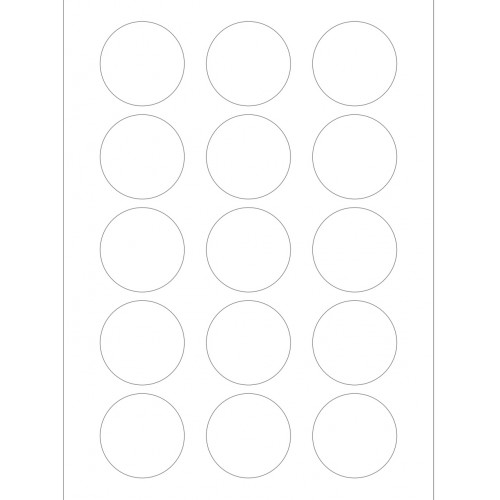 قالب  اكريلك لطباعه قياس 5 سم  6 ملل 