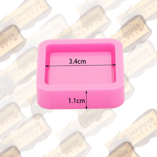 قالب برواز سيلكون  .... متوافق مع قالب اكريلك : 2.9 *2.9