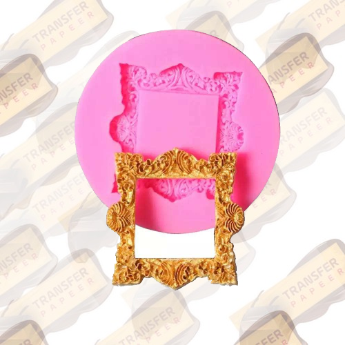 قالب برواز سيلكون  .... متوافق مع قالب اكريلك : 2.6*2.7