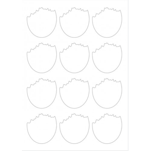 قالب اكريلك لطباعه قياس 6*8