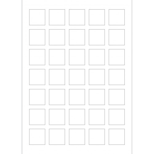 قالب +القاعده اكريلك مربع  العمق 8 ملل