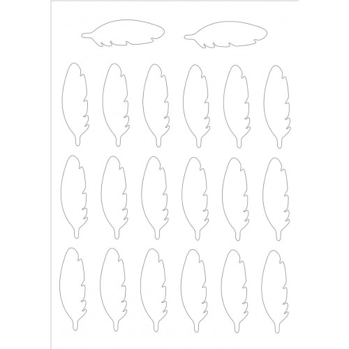 قالب  اكريلك لطباعه قياس   7*3