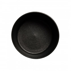 وعاء خزفي أسود 11.5 سم