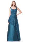 Key Anger Ruffle Gown