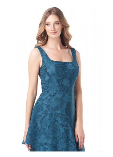 Key Anger Ruffle Gown