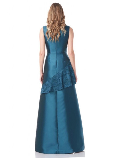 Key Anger Ruffle Gown