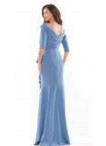 Rina Di Montella Drape Gown