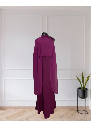 Crepe - Shiffon Gown