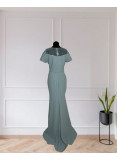  Tiffany Embellished Crepe Gown 