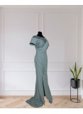 Tiffany Embellished Crepe Gown 