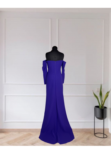 Crepe Embellished Gown