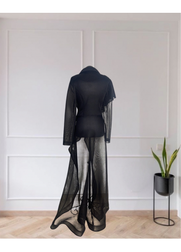 Beaded Stretch Cape
