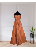 Beaded Taffeta Gown