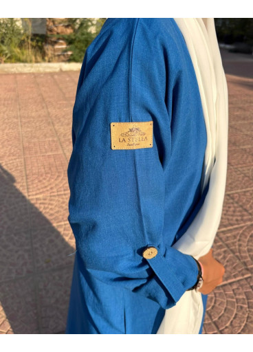 عباية كريب ملونة