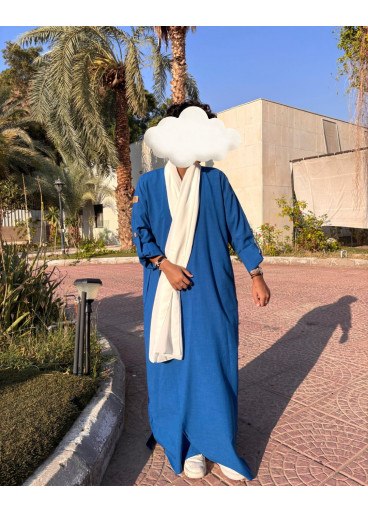 عباية كريب ملونة