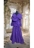 Taffeta Jacket & Skirt Matching Set