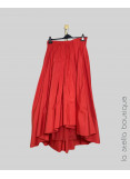 Taffeta High- Low Skirt