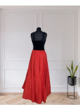 Taffeta High- Low Skirt