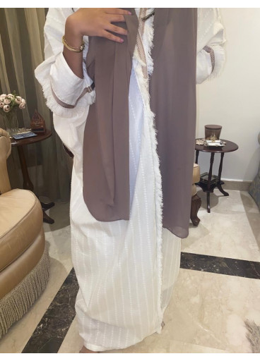 عباية قطن ناعم 