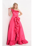 Jovani  one shoulder ruffle prom gown
