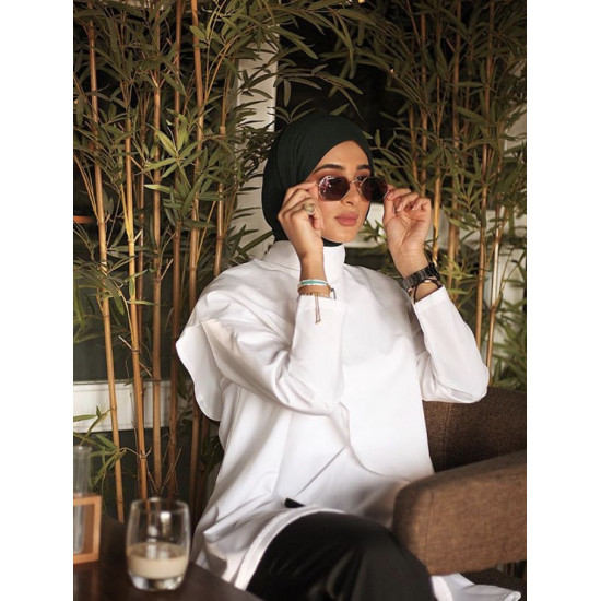 حجاب قطن زيتي حجاب قطن زيتي