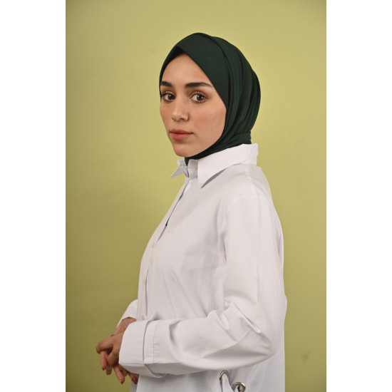 حجاب قطن زيتي