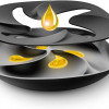 القلاية الهوائية من فيليبس 1.4 كجم , 7.3 لتر HD9630