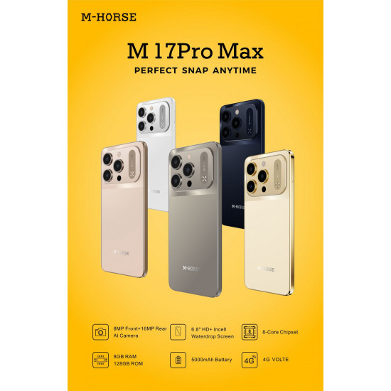  iPhone 17 Pro max 64GB / 128GB  M-horsee 