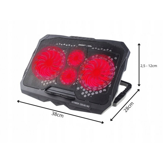وسادة تبريد للكمبيوتر S18 Notebook Cooling Pad