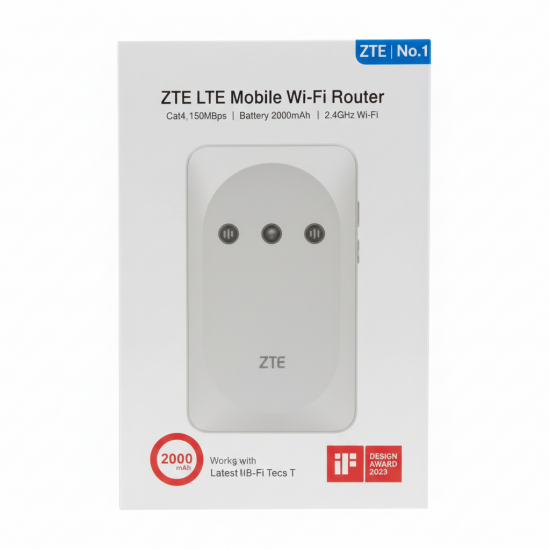 راوتر واي فاي متنقل ZTE LTE Mobile Wi-Fi Router 