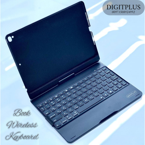 لوحة مفاتيح لاسلكية رقمية لجهاز IPAD 9.7 / 10.2 / 10.5 / 11 من digitplus لوحة مفاتيح لاسلكية رقمية لجهاز IPAD 9.7 / 10.2 / 10.5 / 11 من digitplus