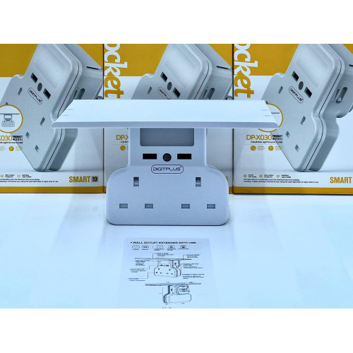 قابس كهرباء بعدد 2 منافذ يو اس بي،2 مقبسUK ، رف ، إضاءة بمستشعر قابس كهرباء بعدد 2 منافذ يو اس بي،2 مقبسUK ، رف ، إضاءة بمستشعر