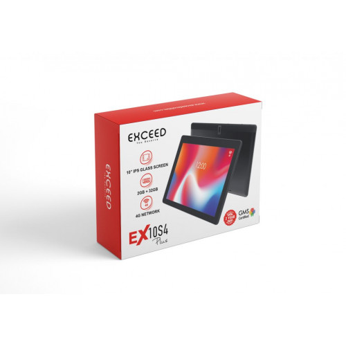 تابلت EX10SL4 بلس بشاشة مقاس 10 بوصة، ثنائي الشريحة، بذاكرة داخلية سعة 32 جيجابايت وذاكرة رام سعة 2 جيجابايت تابلت EX10SL4 بلس بشاشة مقاس 10 بوصة، ثنائي الشريحة، بذاكرة داخلية سعة 32 جيجابايت وذاكرة رام سعة 2 جيجابايت