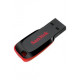 سانديسك محرك فلاش USB كروزر بلايد أسود/أحمر سانديسك محرك فلاش USB كروزر بلايد أسود/أحمر