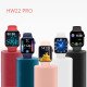 ساعة HW22 شبيه ابل الاصدار 6 PRO