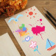 لوح خشب مستطيل 10×15 سم نحيف فاتح A6