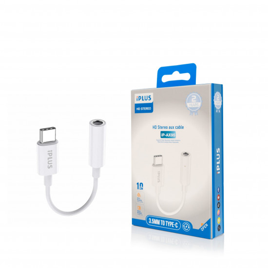 كيبل اتش دي اوكس ايفون IPLUS استريو IP-AX97 
