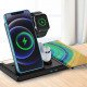 قاعدة شحن لاسلكية 4 في 1 للهواتف الذكية وساعة Apple Watch وسماعات الأذن Yesido DS13 قاعدة شحن لاسلكية 4 في 1 للهواتف الذكية وساعة Apple Watch وسماعات الأذن Yesido DS13