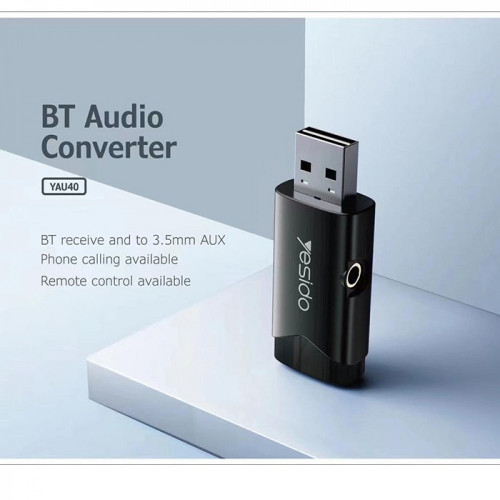 USB TRANSMITTER - محول USB موديل YAU40 ماركة yesido USB TRANSMITTER - محول USB موديل YAU40 ماركة yesido