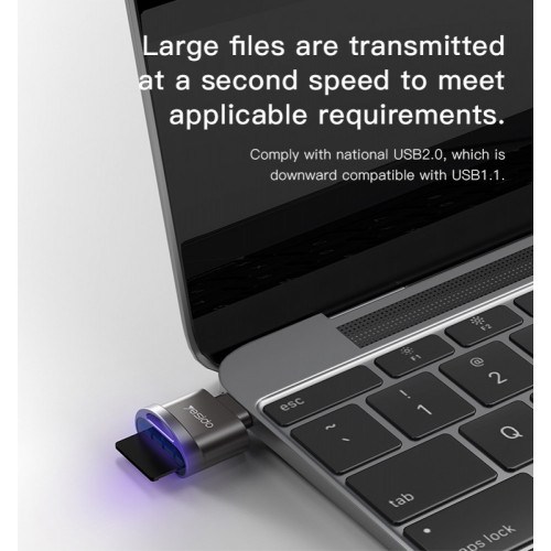 CARD READER - قارئ ذاكرة Type-cمن yesido-GS19 CARD READER - قارئ ذاكرة Type-cمن yesido-GS19