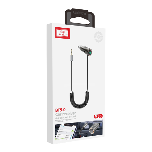 Bluetooth audio receiver Earldom ET-M65, 3.5mm, Micro SD Bluetooth audio receiver Earldom ET-M65, 3.5mm, Micro SD