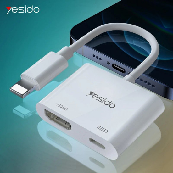 وصلة يسيدو محول لايتنيك إلى HDMI نوع-C للأيفون Yesid HDMI ADAPTER HM06
