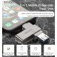 FLASH DRIVE - ذاكرة بيانات 3في 1 (64 جيجابايت) من Yesido -FL11 FLASH DRIVE - ذاكرة بيانات 3في 1 (64 جيجابايت) من Yesido -FL11