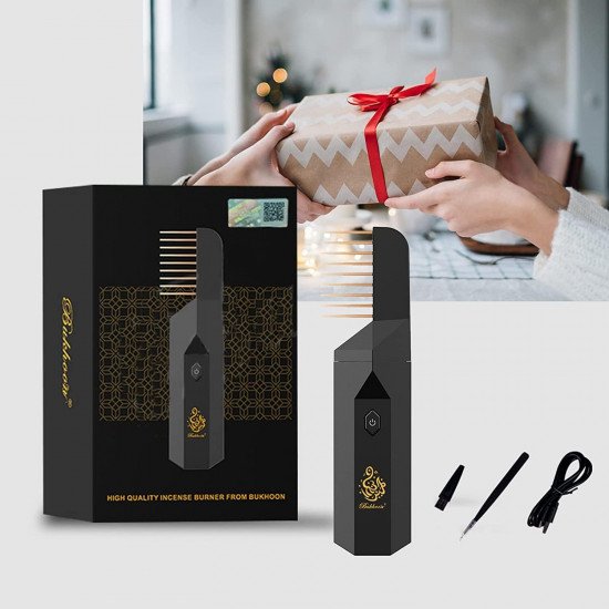 مبخرة شعر كهربائية محمولة بمنفذ USB من دخون، الة اطلاق الروائح العلاجية الالكترونية للمسلمين والعرب، مبخرة قابلة لاعادة الشحن مبخرة شعر كهربائية محمولة بمنفذ USB من دخون، الة اطلاق الروائح العلاجية الالكترونية للمسلمين والعرب، مبخرة قابلة لاعادة الشحن