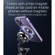 حامل الهاتف المغناطيسي Magsafe C201 ذو الدوران المتعدد الأبعاد 360 مناسب للوحة القيادة