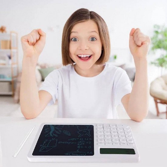 الة حاسبة علمية للطلاب، الة حاسبة علمية 2 في 1 مع تابلت كتابة وقلم قابل للمسح، آلة حاسبة مكتبية محمولة متعددة الوظائف للدراسة والعمل ورحلات العمل الة حاسبة علمية للطلاب، الة حاسبة علمية 2 في 1 مع تابلت كتابة وقلم قابل للمسح، آلة حاسبة مكتبية محمولة متعددة الوظائف للدراسة والعمل ورحلات العمل