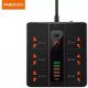 توصيلة ذكية 6 منافذ قوة 2500 واط RECCI Multifunction POWER SOCKET