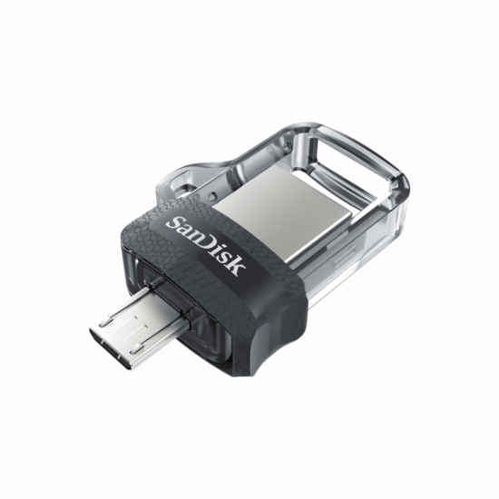 سانديسك - فلاش USB + مايكرو 16GB