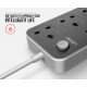 توصيلة 2 متر 3 منافذ USB و منفذ USB-C بخاصية الشحن السريع من LDNIO 